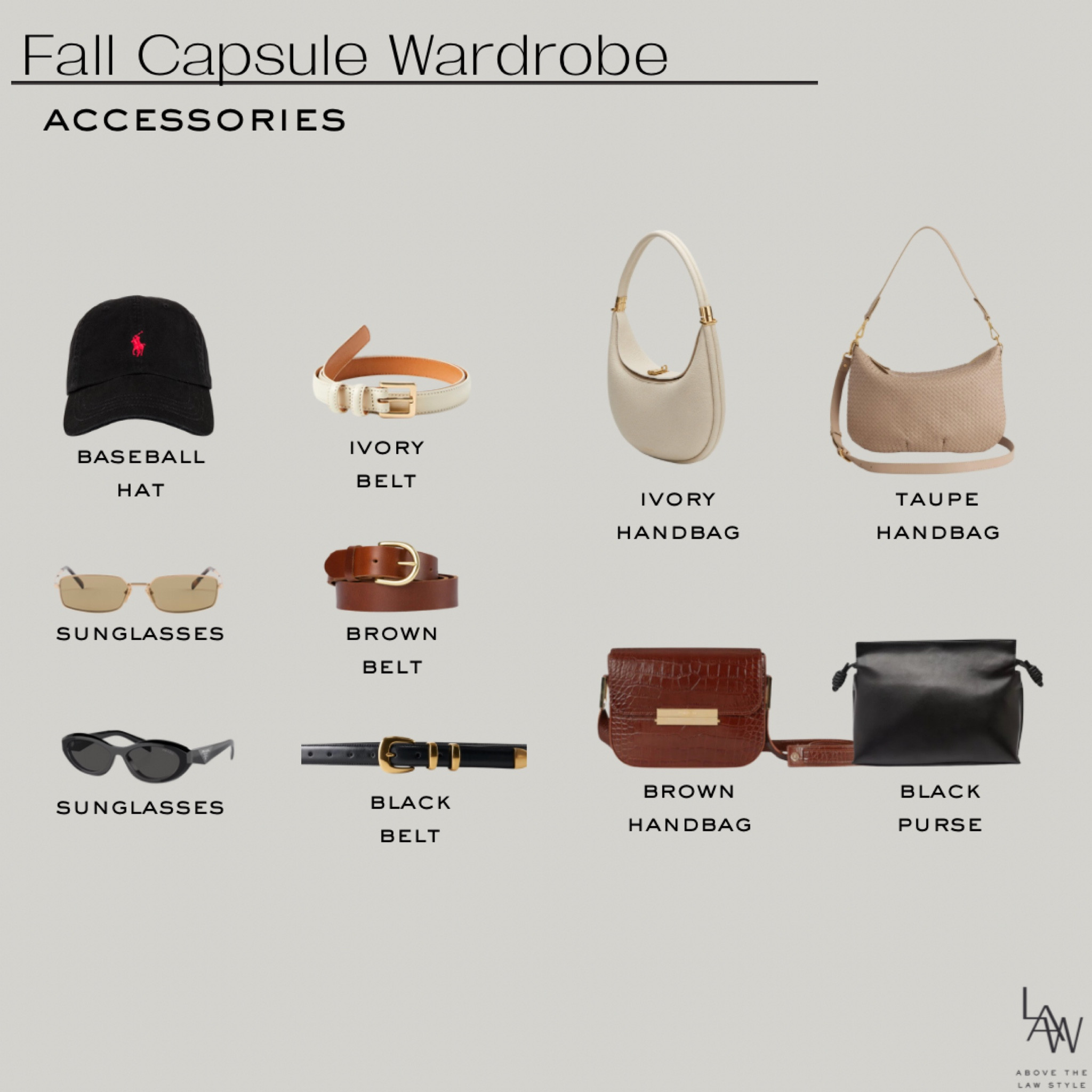 Fall Capsule: Acessories

#LTKItBag #LTKFindsUnder100 #LTKStyleTip