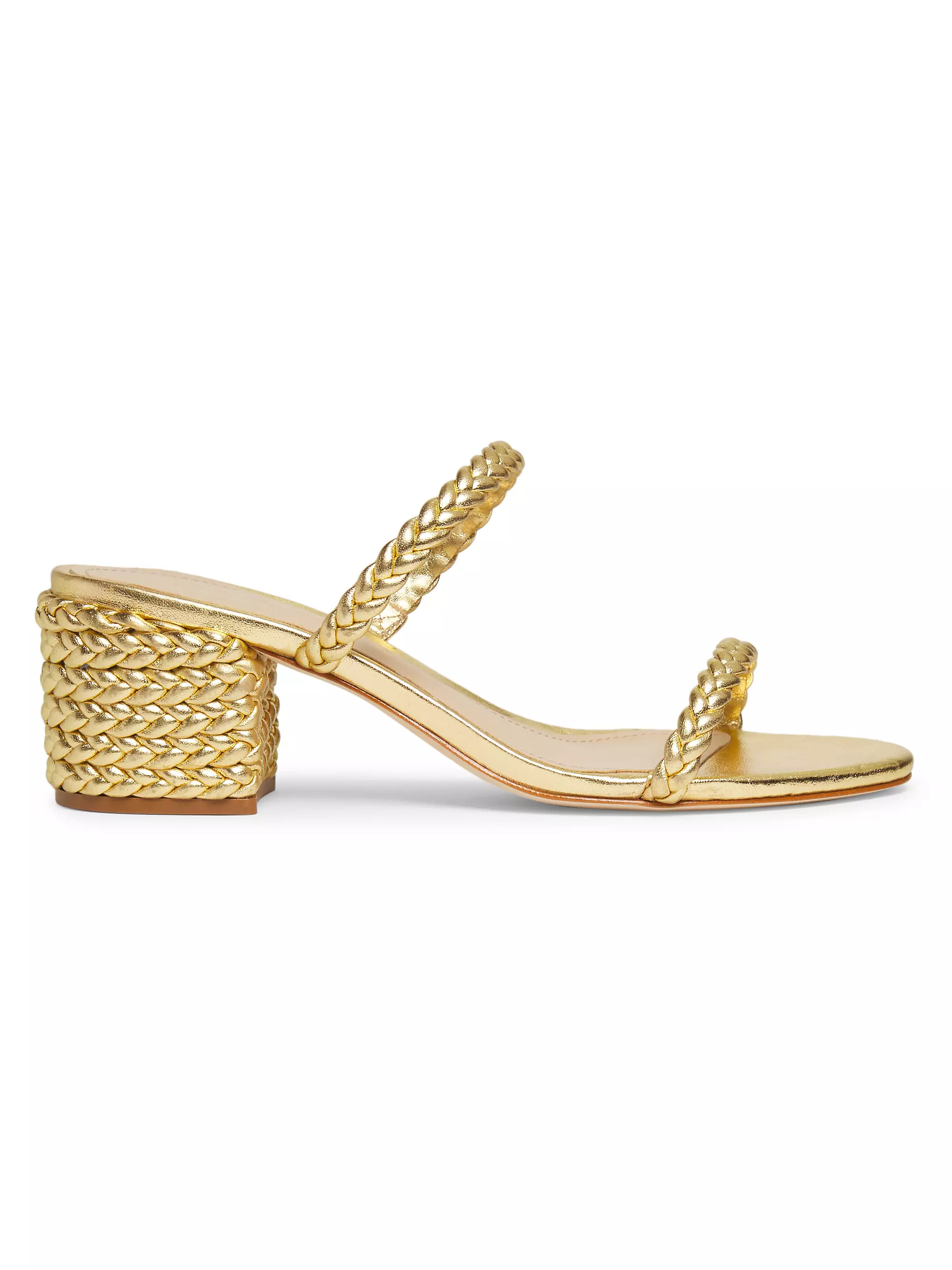 60MM Nappa Leather Sandals | Saks Fifth Avenue