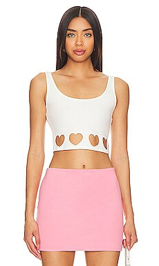 Lovers and Friends Dylan Top in White from Revolve.com | Revolve Clothing (Global)