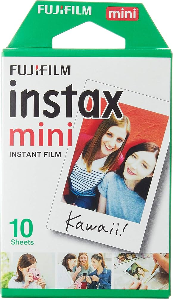 FUJI Instax Instant Film Pacote único - 10 impressões, Branco | Amazon (BR)