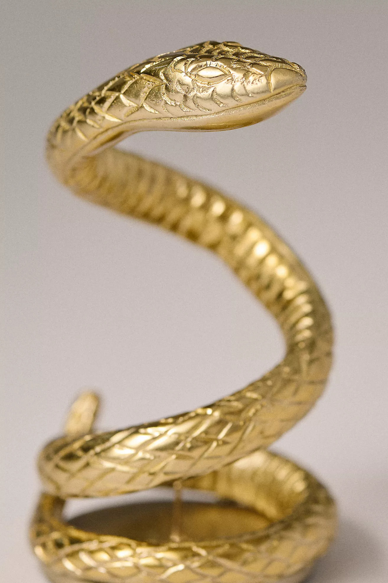 Adelle Snake Taper Candle Holder | Anthropologie (US)