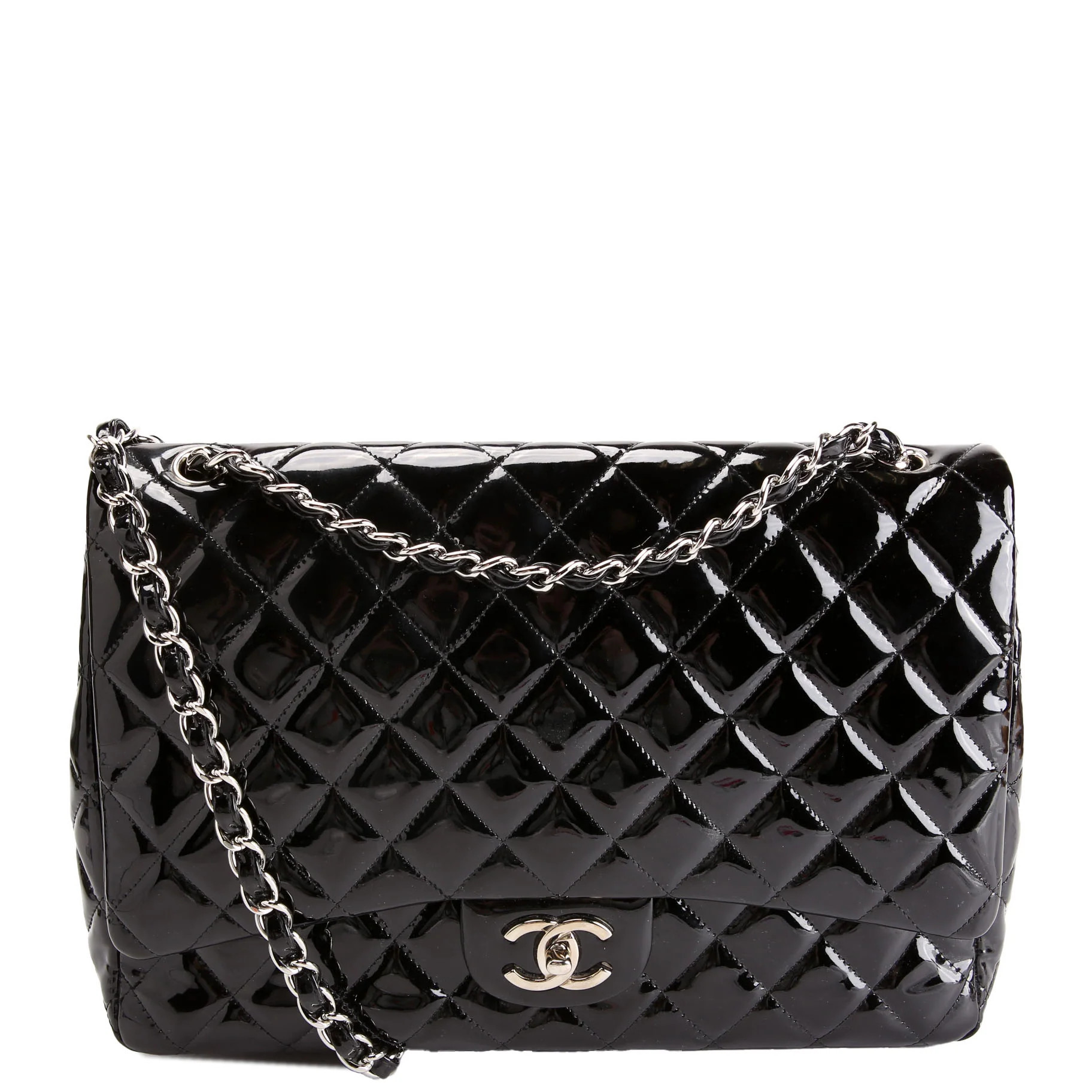 Classic Flap Max OTH 17-20M Black | Keeks Designer Handbags