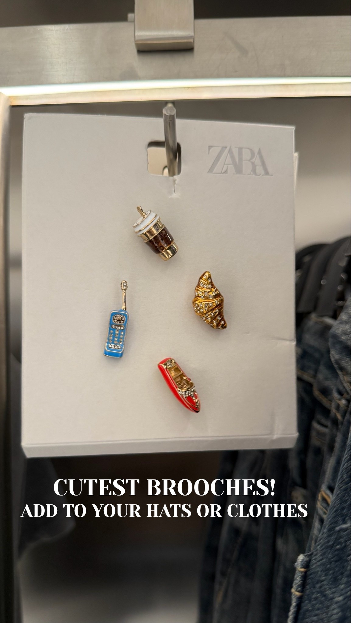 Cutest brooches to razzle your clothing up!!