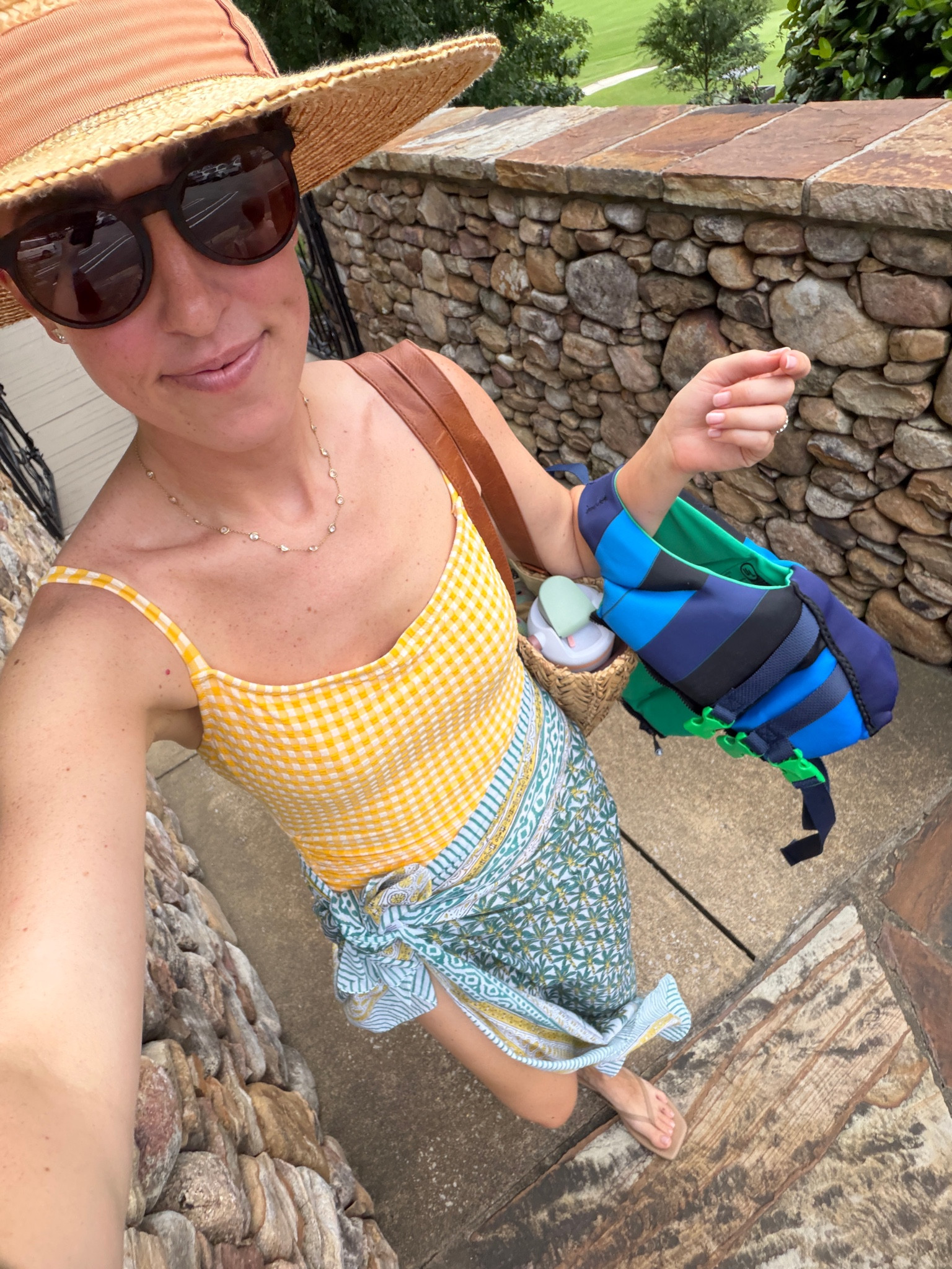 Pool days of summer - living on this swimsuit and this Amazon cover up! 

#LTKSwim #LTKmomlife #LTKootd