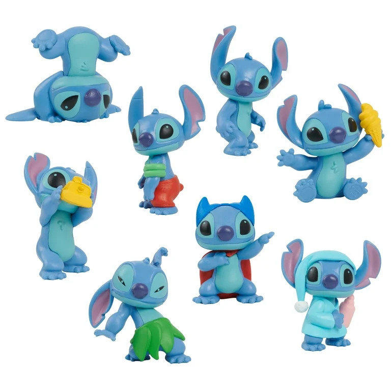Just Play Disney’s Lilo & Stitch Collectible Friends Set, 8-Piece Figure Set, Preschool Ages 3 ... | Walmart (US)