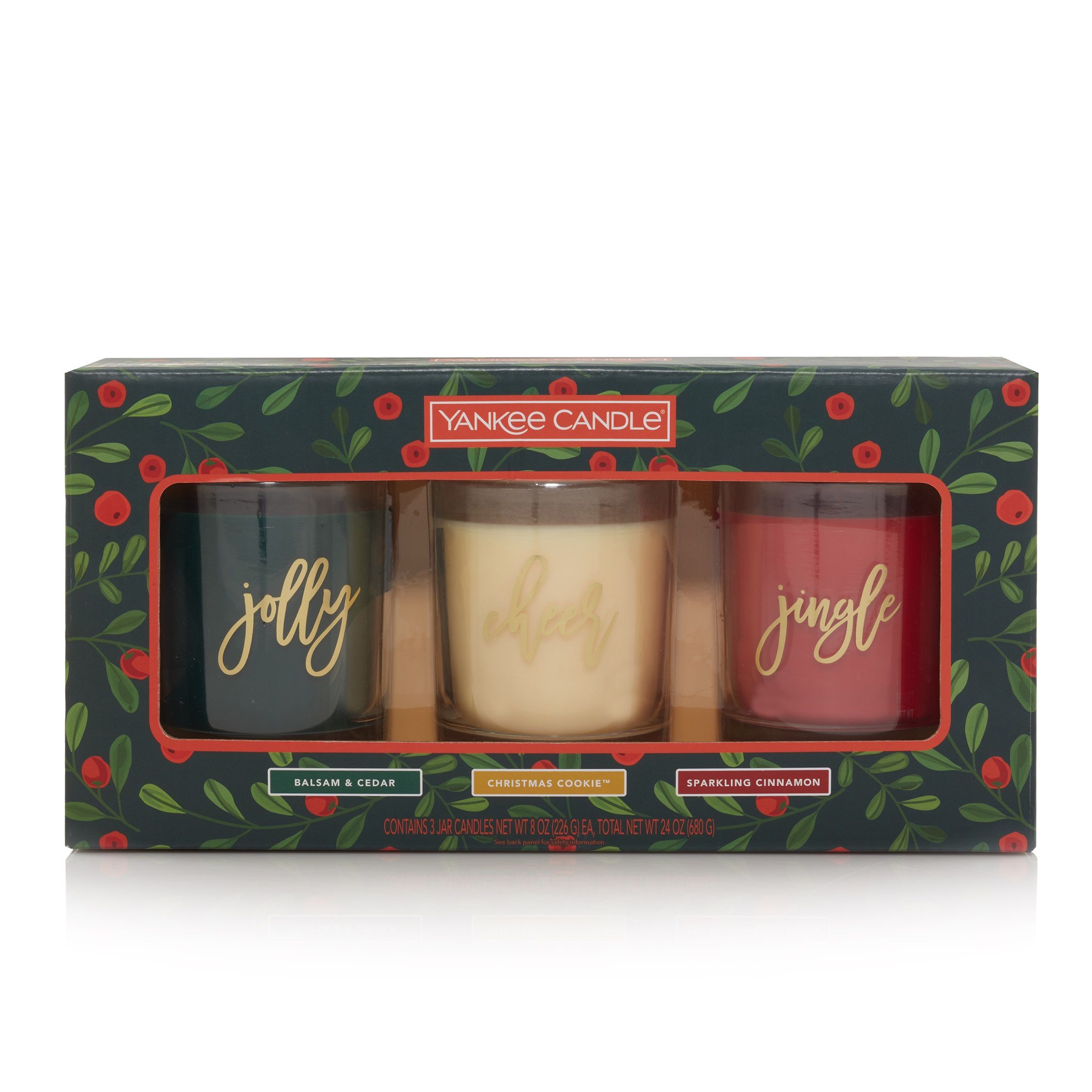 Yankee Candle 3-Pack Holiday Gift Set | Walmart (US)