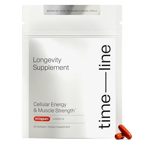 Timeline Mitopure Urolithin A Supplement Softgels - Clinically Proven Support for Healthy Aging and Cellular Renewal - Mitoceutical for Muscle Support and Longevity | Amazon (US)