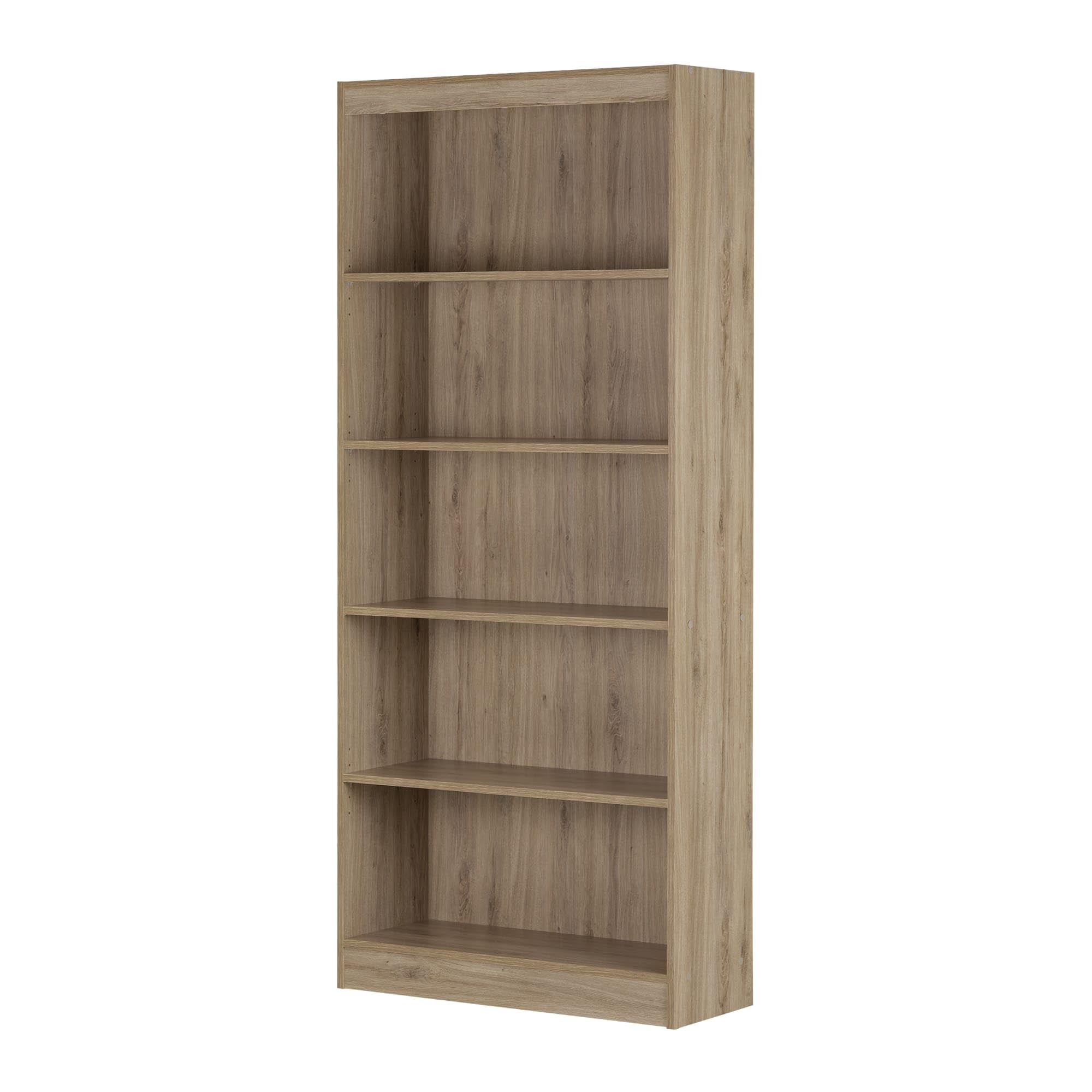 South Shore Furniture Axess 5-Shelf Bookcase Rustic Oak | Amazon (CA)
