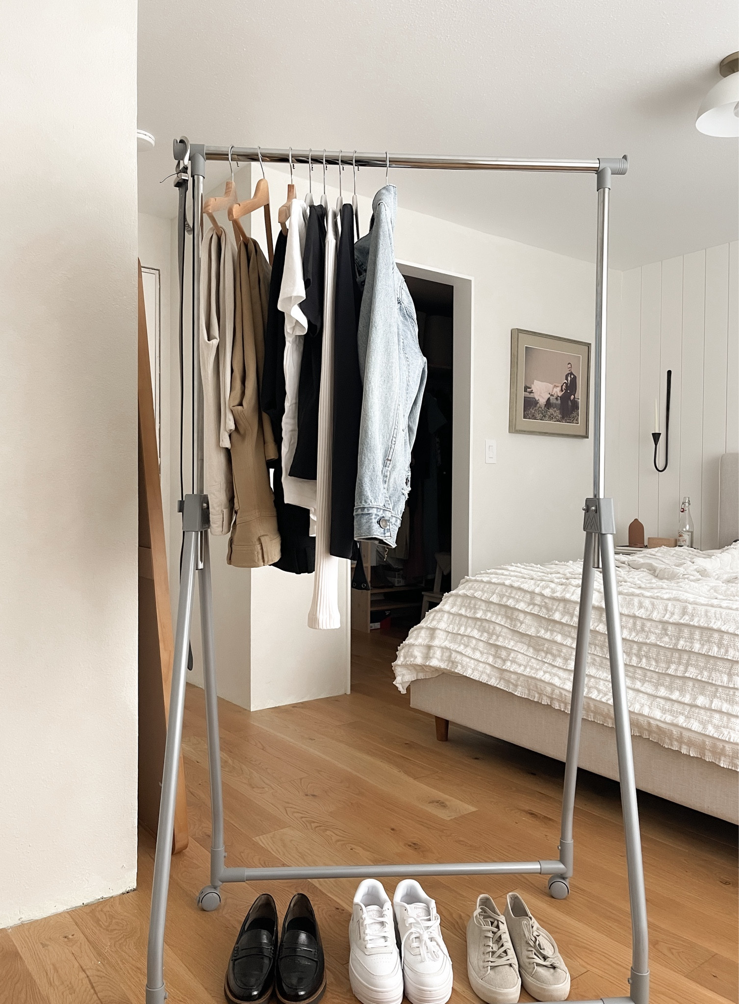 This capsule wardrobe clothing rack is a must! I take it to every closet edit and is a staple in my capsule supplies. Plan weekly outfits, dry clothes, even fold it to store requiring minimal space.

#LTKstyletip #LTKMostLoved #LTKfindsunder50