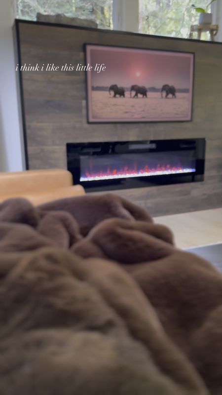 Soft blanket - you’ll never believe this is actually faux fur blanket!
Samsung Frame TV on major sale right now!!
Cozy home | cozy living room | organic modern living room | electric fireplace | Samsung frame tv | Amazon home | leather couch

#LTKhome #LTKsalealert #LTKGiftGuide