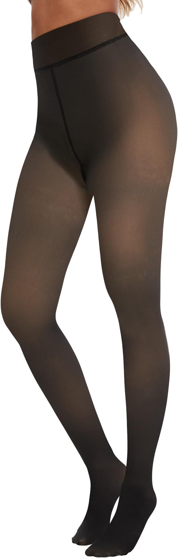 TNNZEET Fleece Lined Tights Women — Pantyhose Colorful Opaque Black Sheer Thermal Winter Warm L... | Amazon (US)