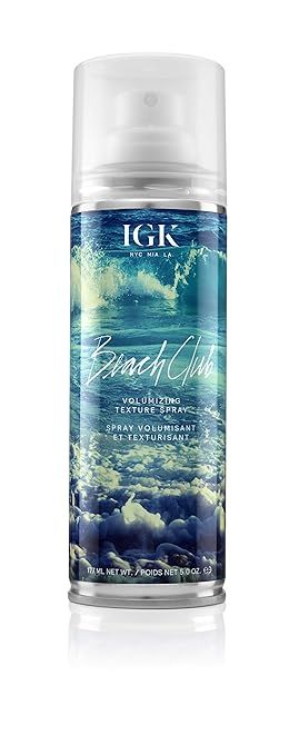 Amazon.com: IGK BEACH CLUB Texture Spray, 5 Oz, Packaging May Vary : Everything Else | Amazon (US)