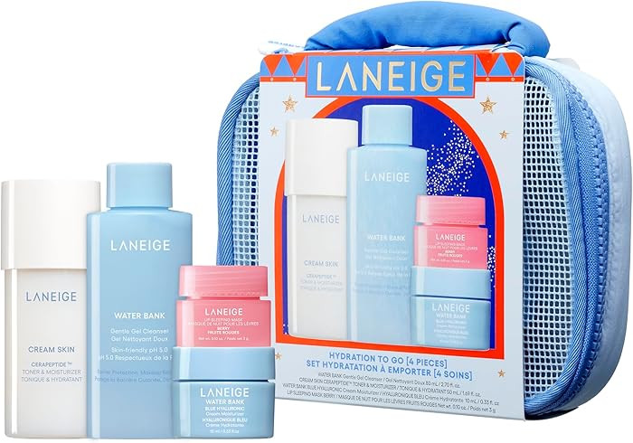 Laneige Skincare & Lip Care Holiday Gift Sets – Lip Mask, Water Bank, Lip Glowy Balm – Beauty... | Amazon (US)