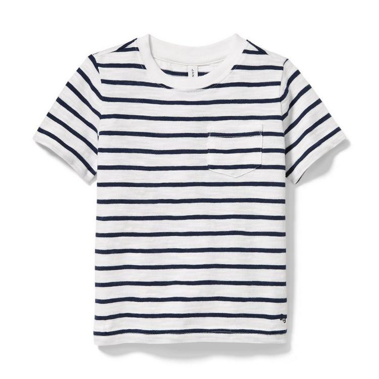 Slub Pocket Tee | Janie and Jack