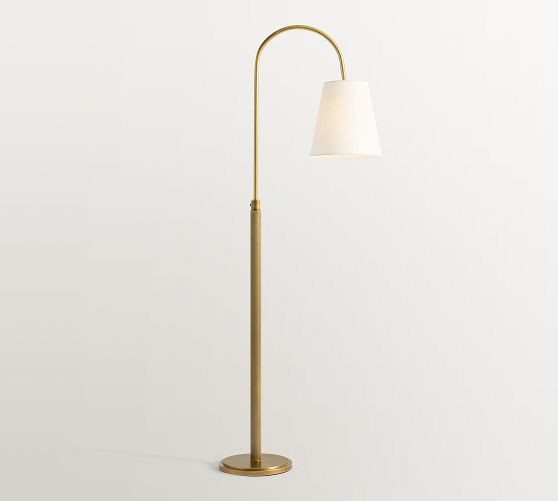 Chambers Metal Adjustable Arc Floor Lamp (62") | Pottery Barn (US)