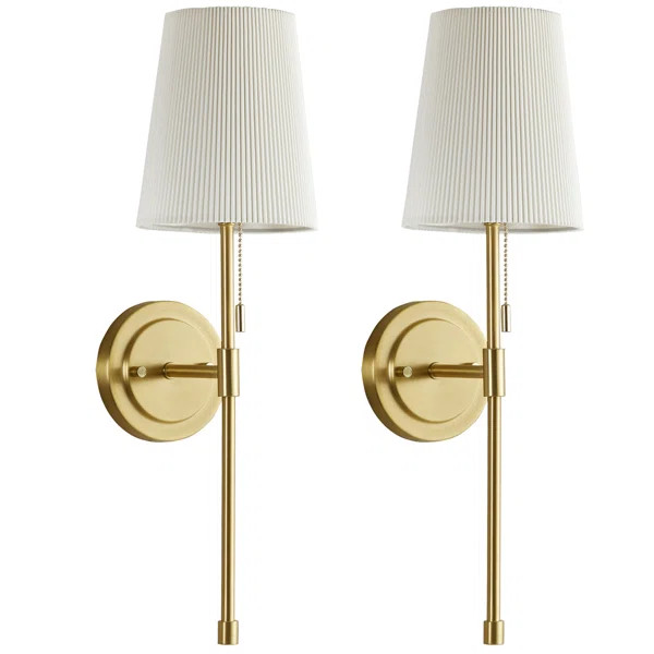Nanke Wall Sconces Retro Industrial with Pull Chain Wallchiere | Wayfair North America