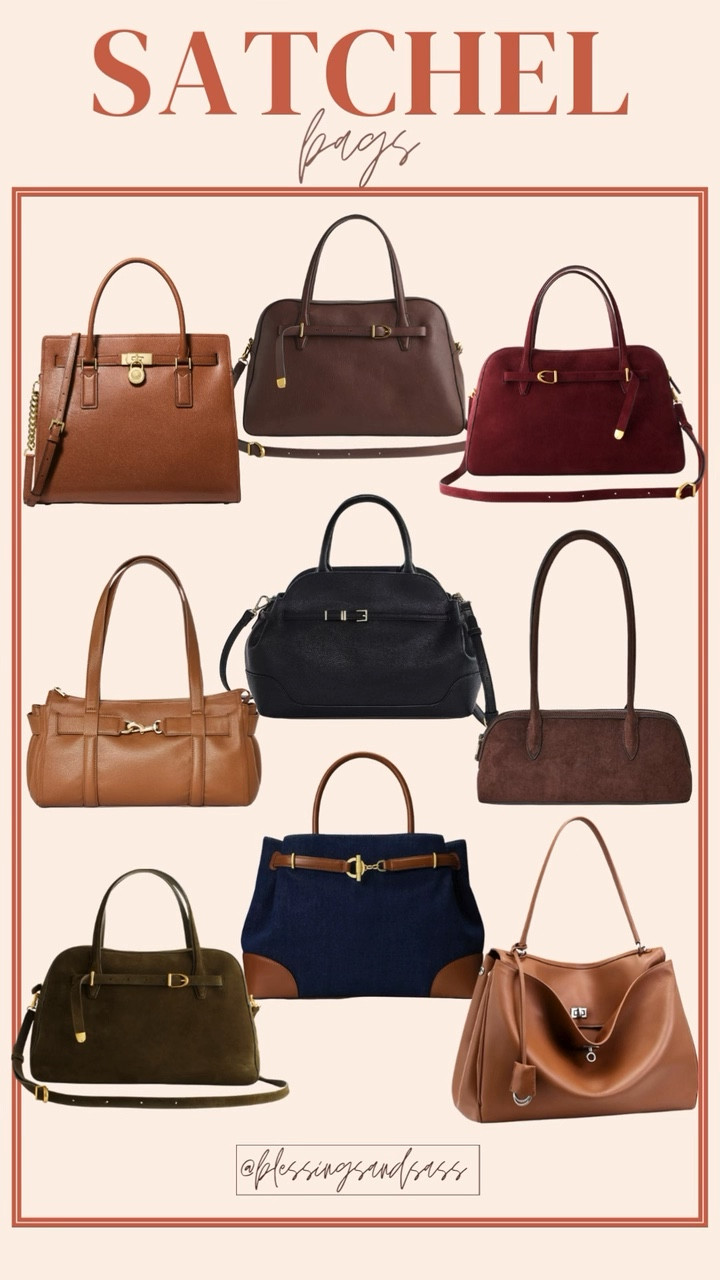 Some of my favorite Satchel bags!

satchel bags, macys, nordstrom, amazon, madewell, target, chic fashion, fashion finds, satchels, women’s accessories, women’s handbags, women’s shoulder bags 