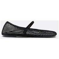 Stradivarius Mesh strap ballet flats BLACK 5 | Stradivarius (UK)