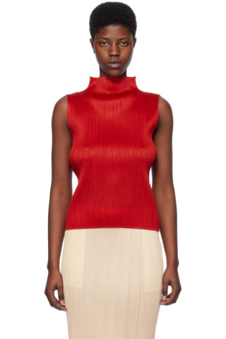 Red Basics Tank Top | SSENSE