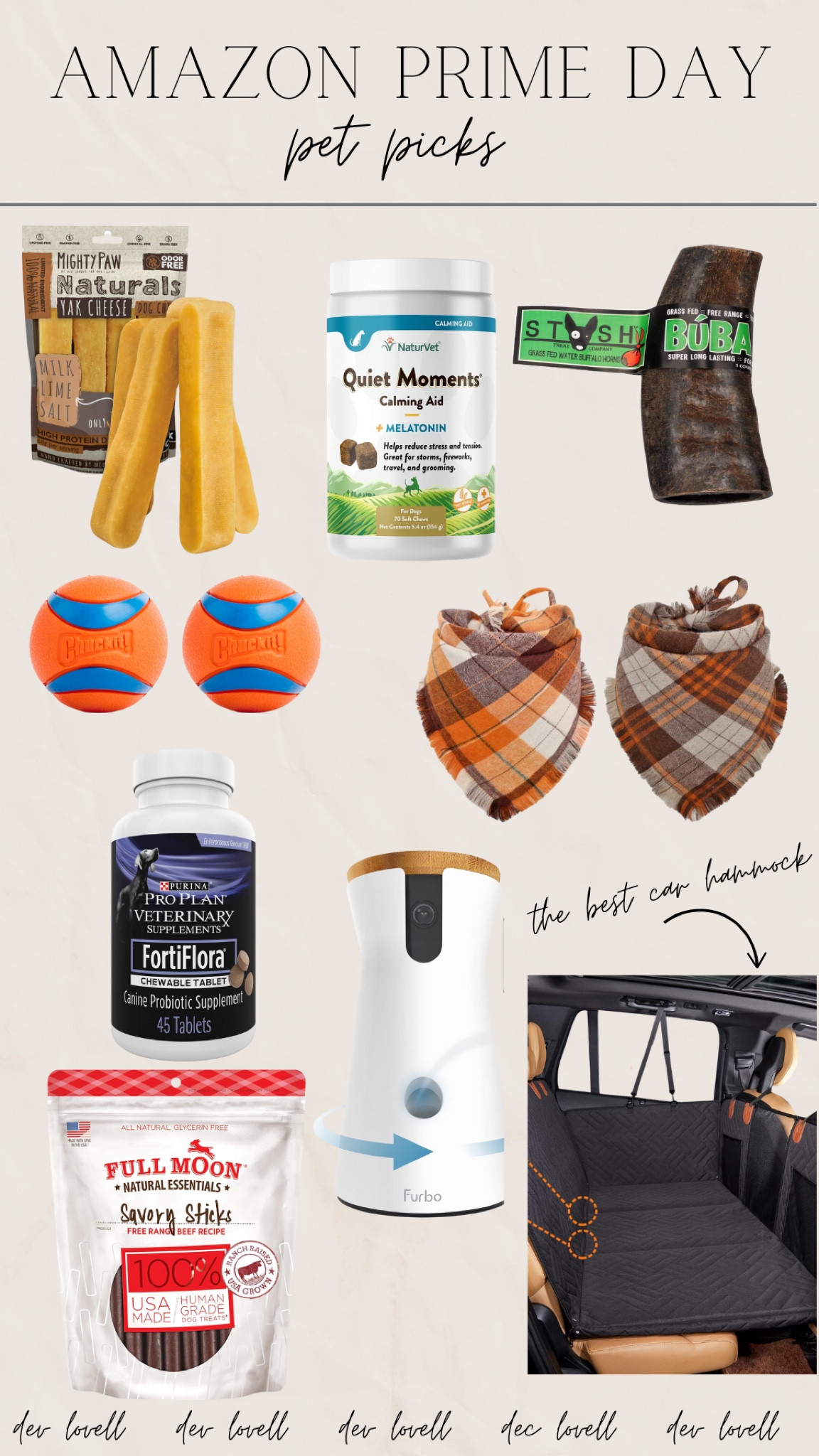 Nash’s Favorites!! 
The yak chews have to be his #1! 