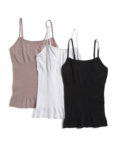 3pk Seamless Shaping Camisoles | TJ Maxx