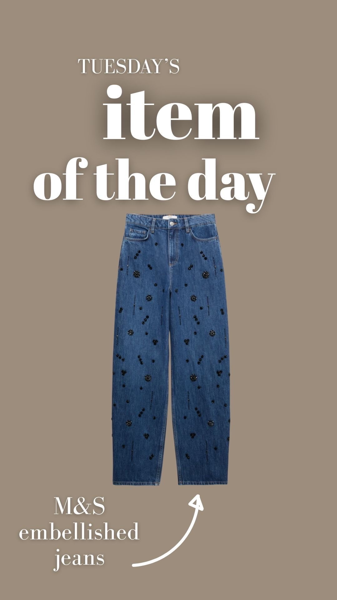 Embellished jeans from M&S

#LTKuk #LTKautumn