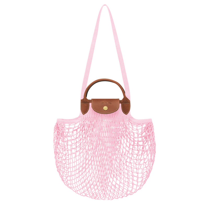 Le Pliage filet L Mesh bag Pink - Canvas (10121HVH018) | Longchamp US | Longchamp