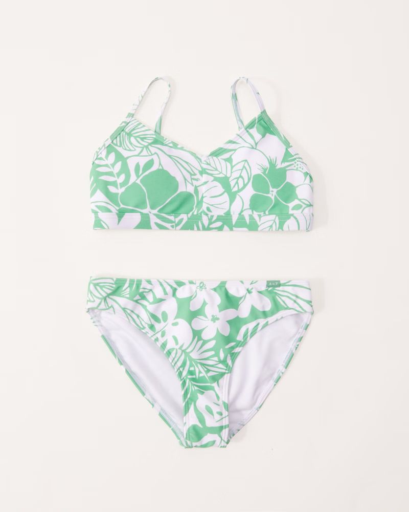 triangle two-piece swimsuit | Abercrombie & Fitch (US)