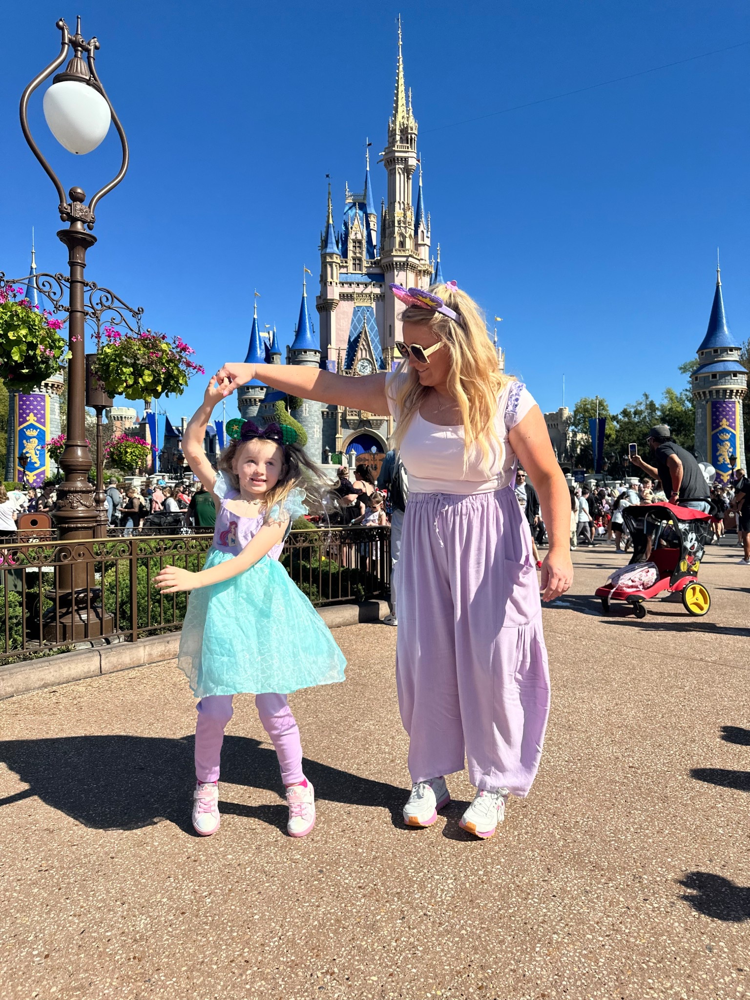 What I wore to magic Kingdom! 

Got so many compliments on these pants and they were legit soooo comfy! Perfect for Disney! 

#LTKTravel #LTKMidsize #LTKStyleTip