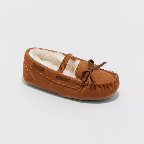 Girls' Celina Moccasin Slippers - Cat & Jack™ | Target