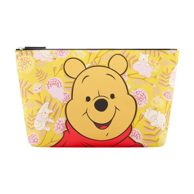 Disney Women's Winnie the Pooh Makeup Bag Small Travel Cosmetic Zipper Pouch Organizer Honey | Target
