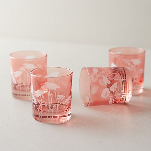 Poppy Glasses, Set of 4 | Terrain