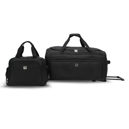 Protege 2PC Luggage set with Rolling Duffel and Tote, Black (Walmart.com Exclusive) | Walmart (US)