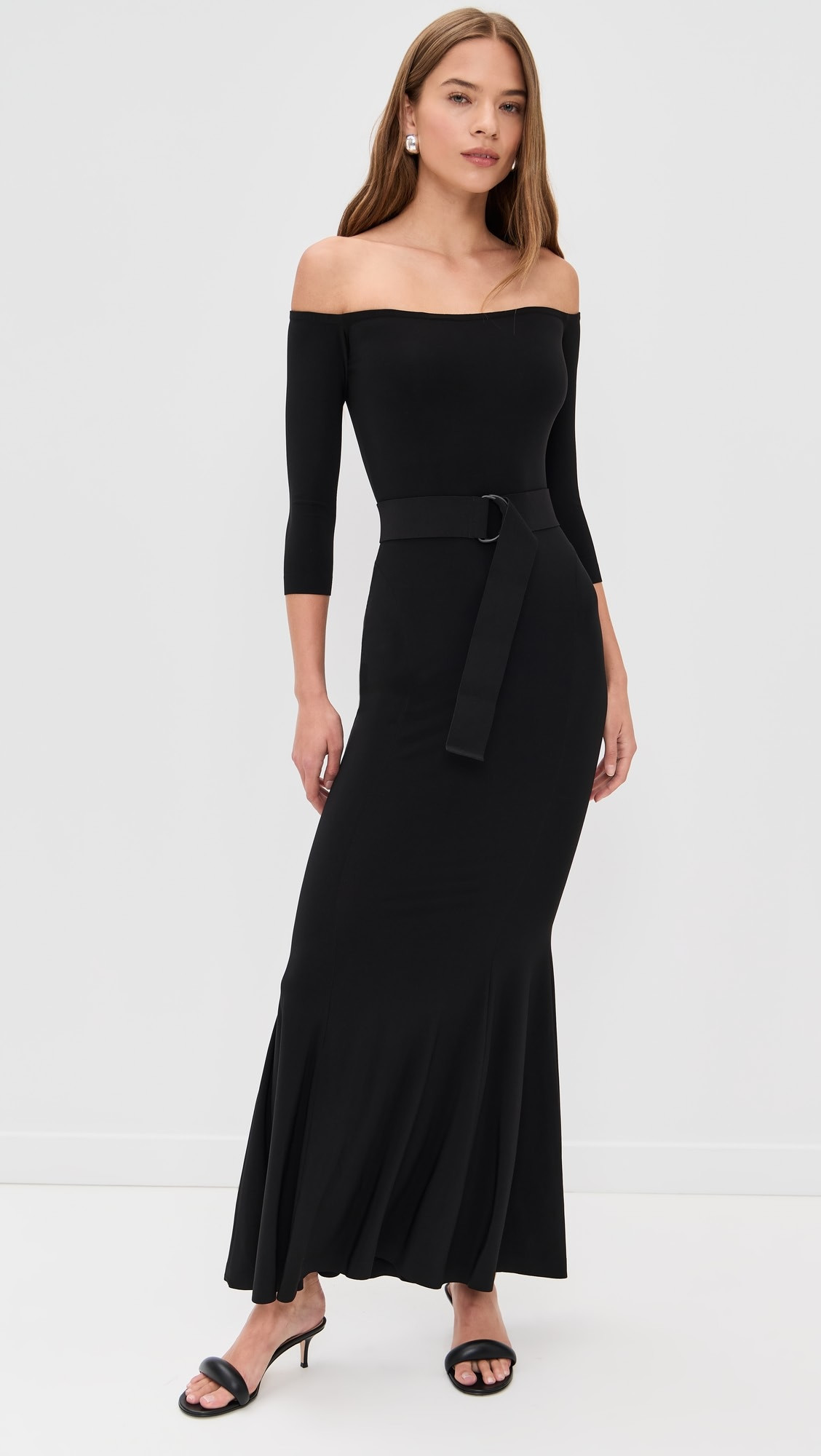 Kamali Kulture Off Shoulder Fishtail Gown | Shopbop