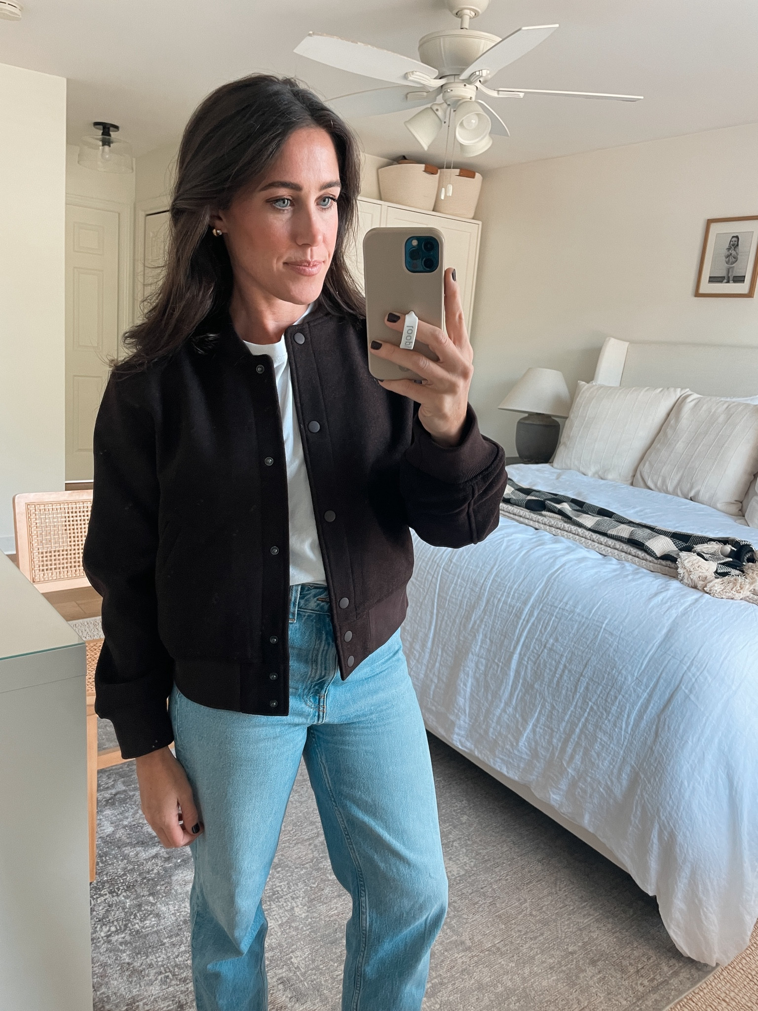 Gap Bomber Jacket
Wearing Small

#LTKSeasonal #LTKFindsUnder100 #LTKStyleTip