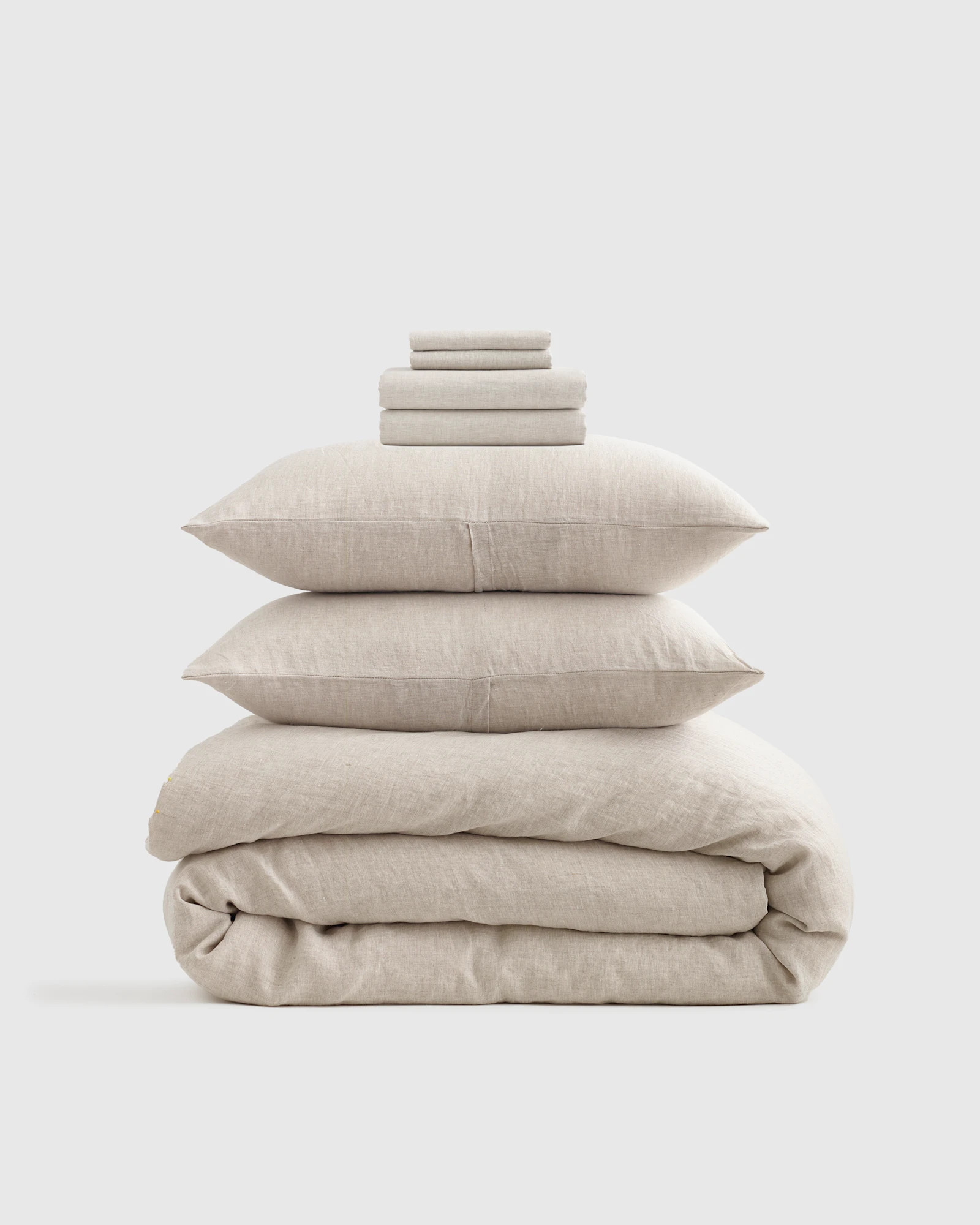 European Linen Chambray Deluxe Bedding Bundle | Quince