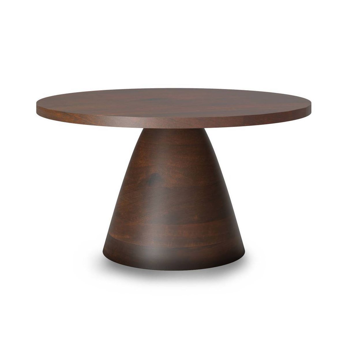 Millsap Round Coffee Table Walnut - WyndenHall | Target