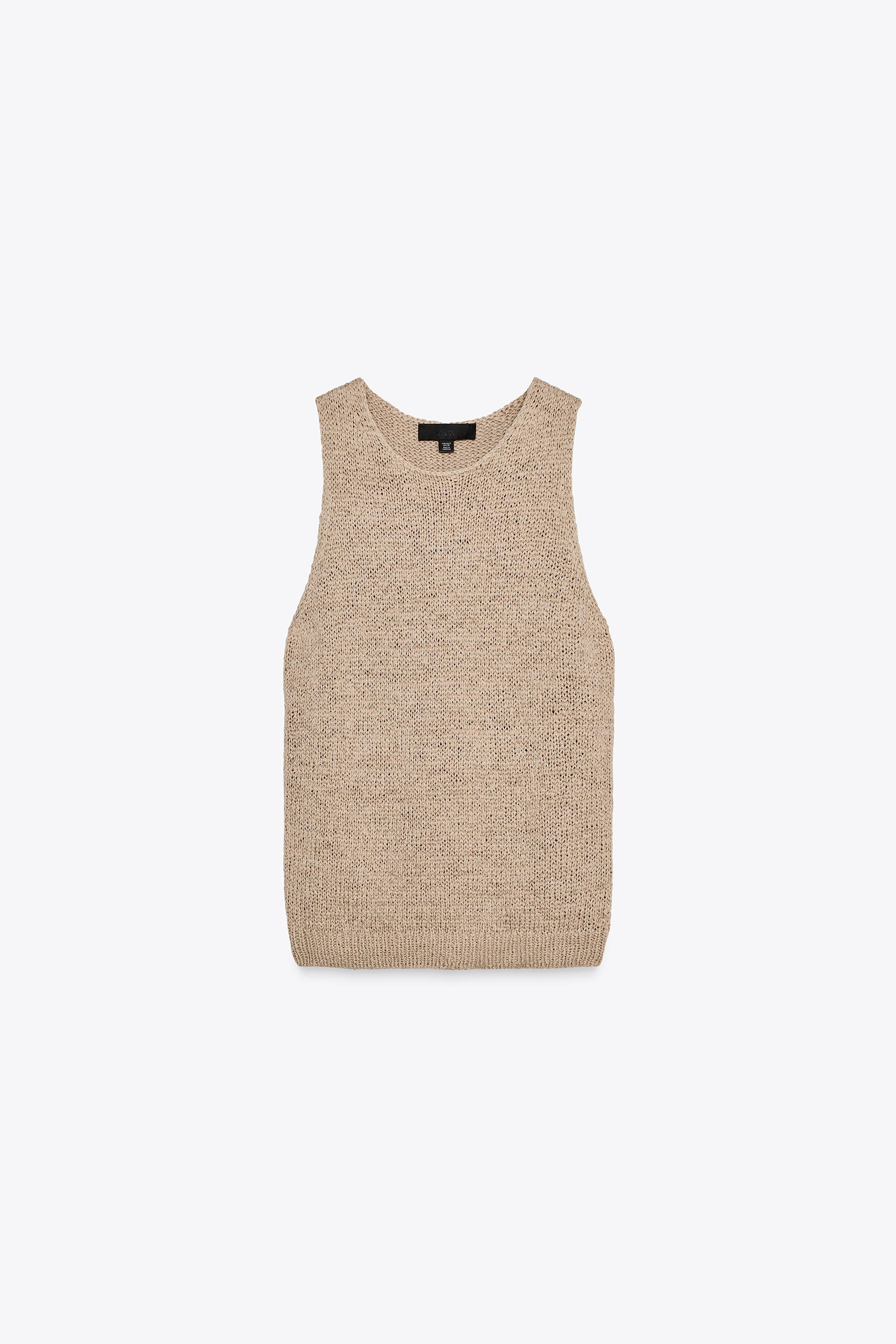 RUSTIC KNIT TOP | Zara US