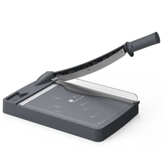 Paper Cutter 12" Cut Length Paper Trimmer, Guillotine Trimmer with 12sheet Capacity Paper Cutting... | Walmart (US)