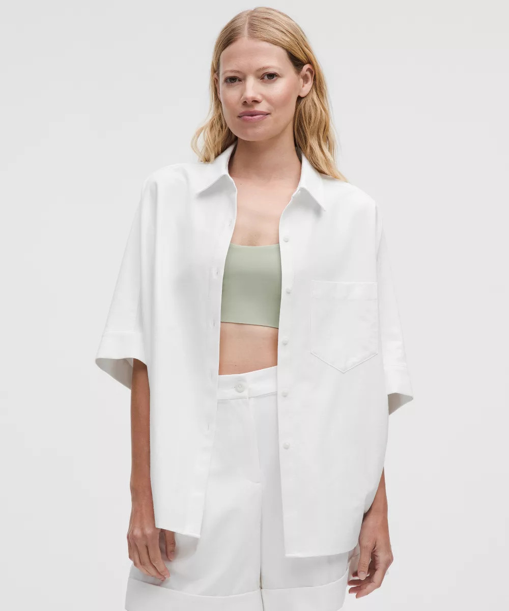 LuluLinen Relaxed Button-Up | lululemon (AU)