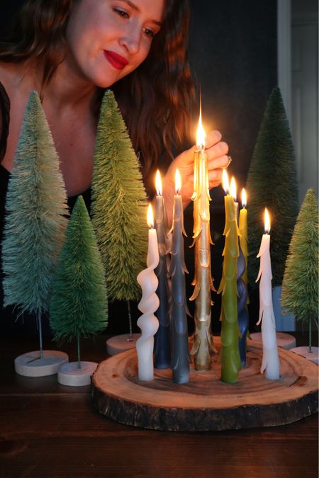 Create a whimsical candle forest for the holidays 🌲

#LTKhome #LTKSeasonal #LTKHoliday
