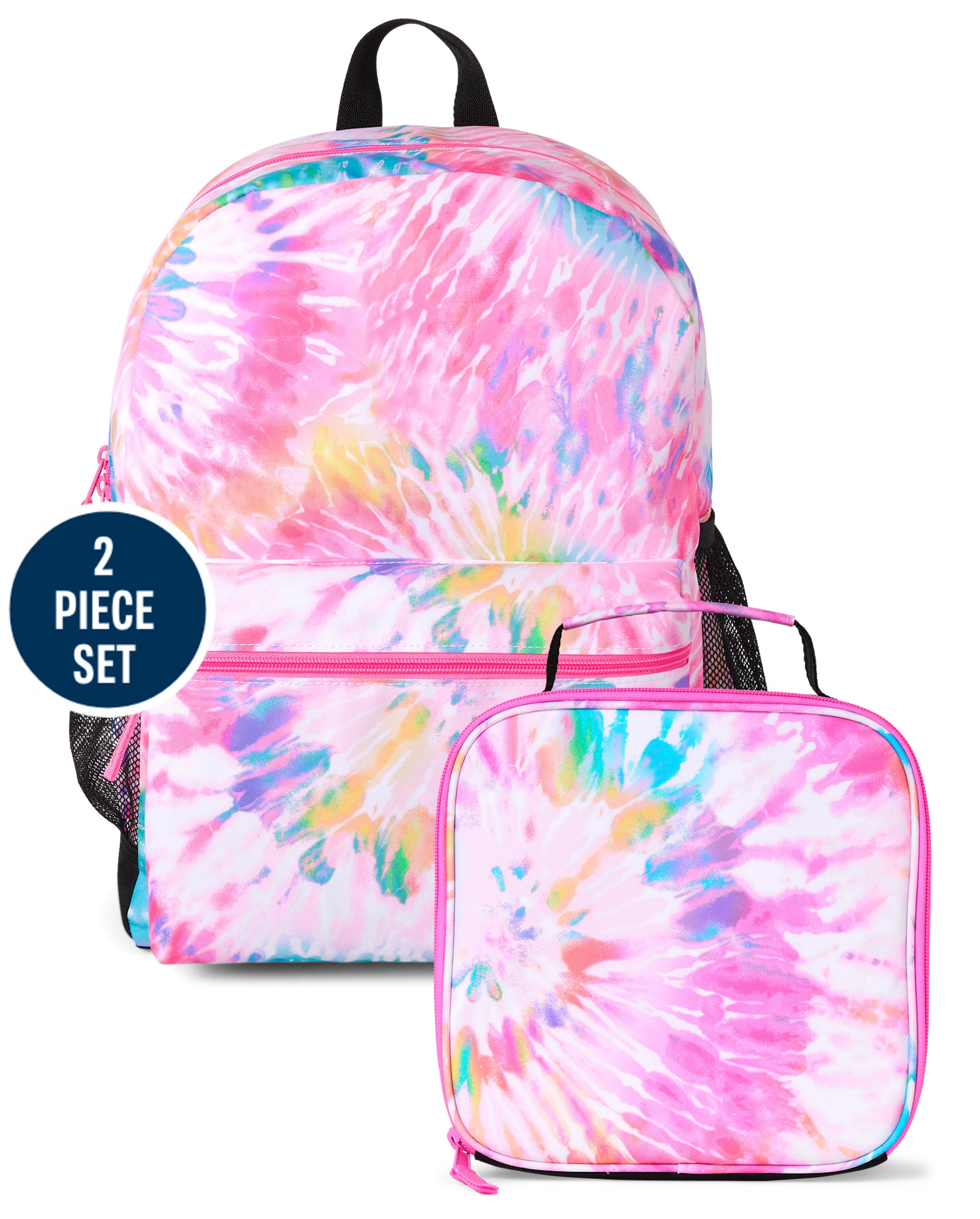 Girls Rainbow Tie Dye Backpack 2-Piece Set - multi clr | The Children's Place
