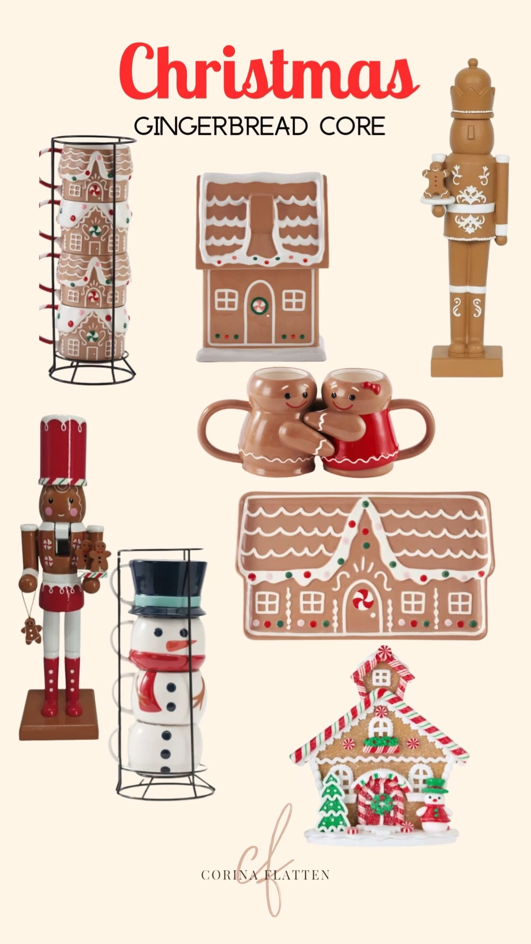 Christmas Gingerbread decor is darling!

Cookie jar, coffee mugs, Nutcracker, house, table decor, holiday, Walmart

#LTKFindsUnder50 #LTKHoliday