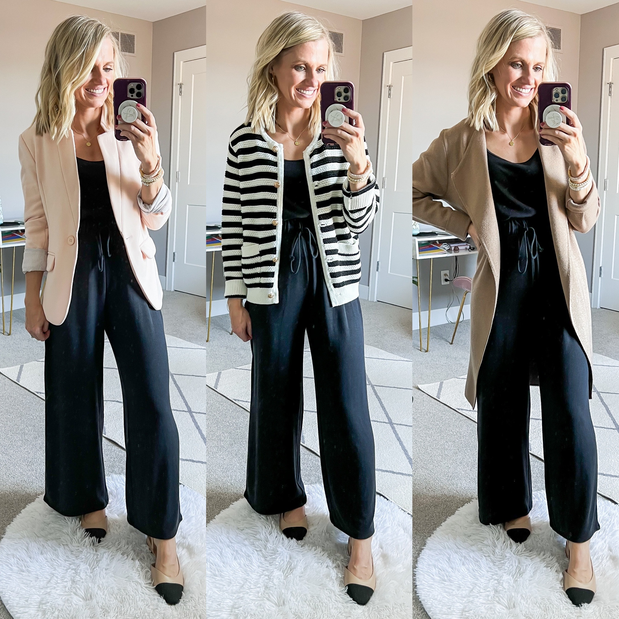 Mom spring capsule wardrobe. Got to thriftywifehappylife.com for all the details! 

#LTKfindsunder100 #LTKSeasonal #LTKstyletip