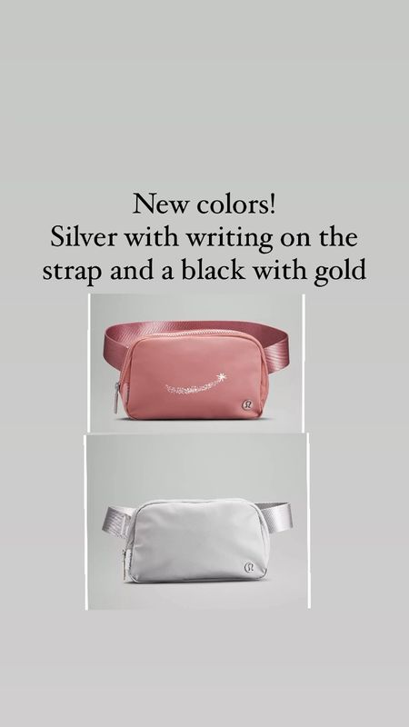 Lululemon belt bag color drop. 

#LTKstyletip #LTKitbag #LTKunder50
