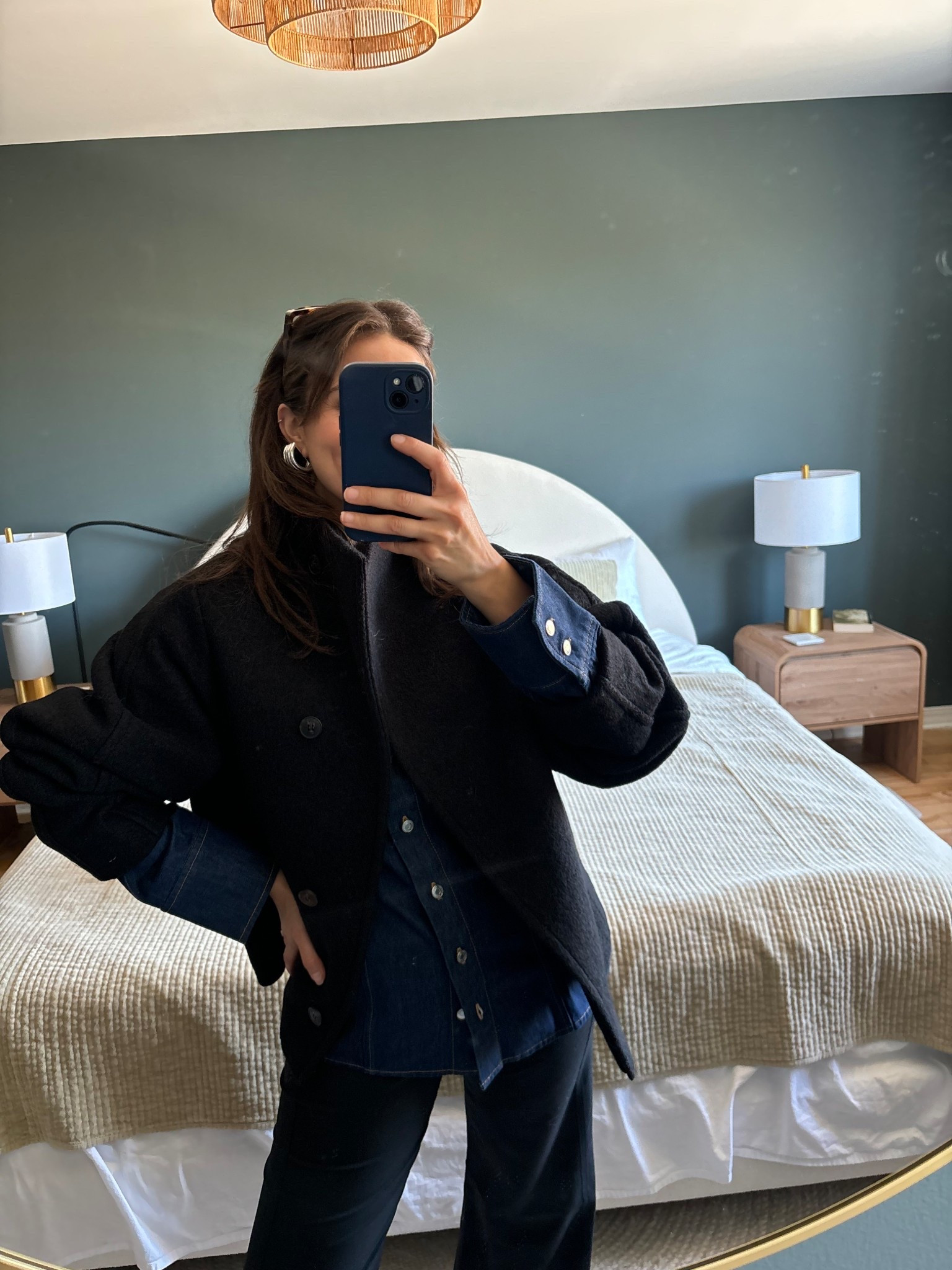 A love to layer this denim shirt with all my black jackets! 

#LTKSeasonal #LTKStyleTip #LTKFindsUnder100