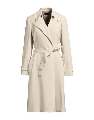 Theory Woman Overcoat & Trench Coat Ivory Size XXL Triacetate, Polyester | YOOX (US)