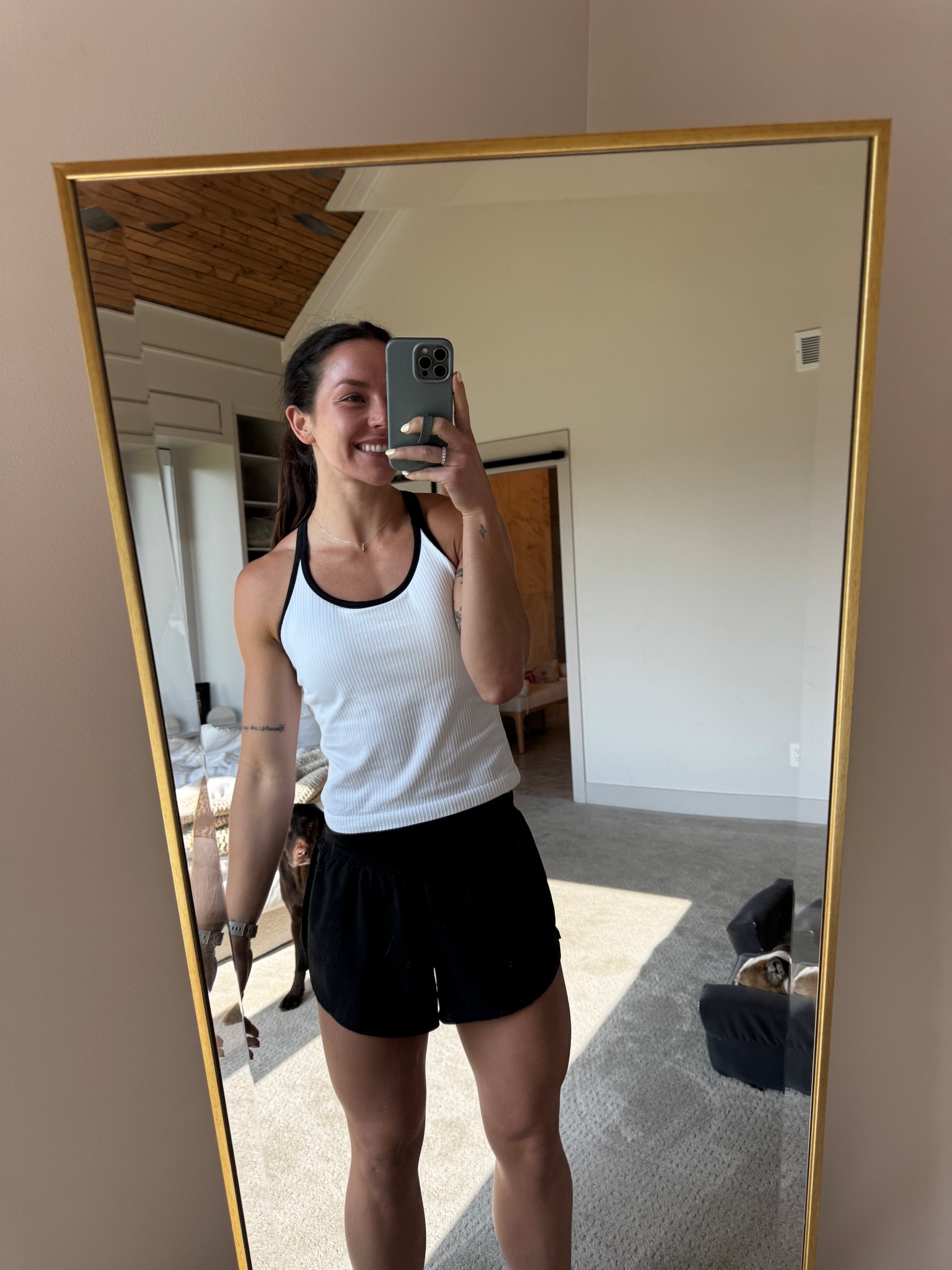 I have this top & bottom in multiple colors. Both Lulu dupes for 1/3 of the price! 