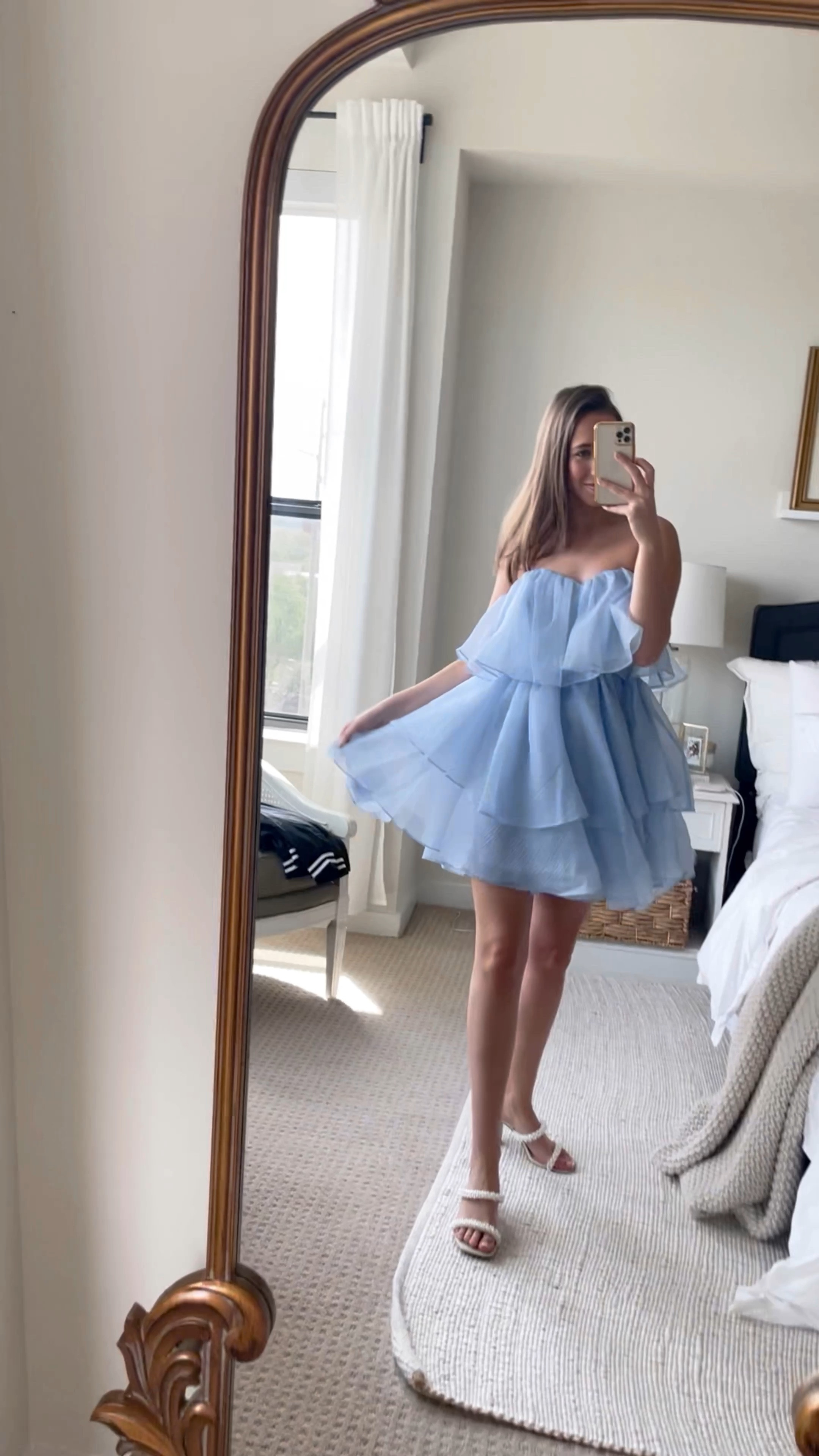 Taylor Swift Eras Tour outfit inspiration 🤍🦋🪩 It’s giving… Lover x Fearless x Speak Now… what am I missing? 😂 #tryonhaul #girlydresses #femininedresses #datenightdress #concertoutfit #weddingguestdress 

#LTKFestival #LTKunder100