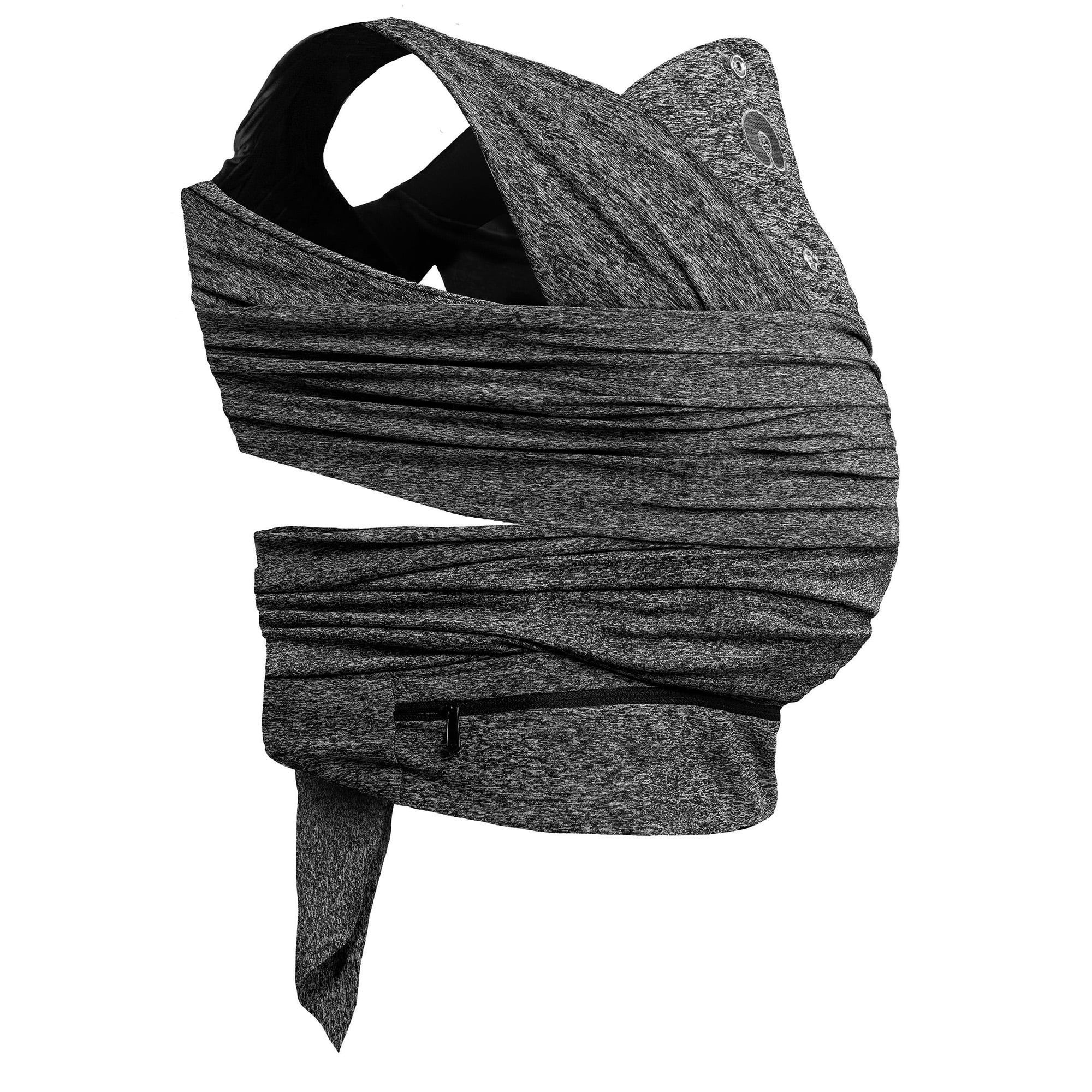 Boppy Baby Carrier—ComfyFit, Heathered Gray, Hybrid Wrap, 3 Carrying Positions, 0m+ 8-35lbs, So... | Walmart (US)